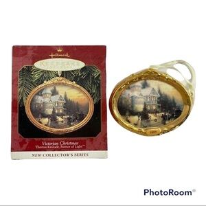 Hallmark Keepsake Christmas Victorian Ornament Thomas Kinkade Painter of Light